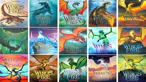 how many books are there in the Wings of Fire series?